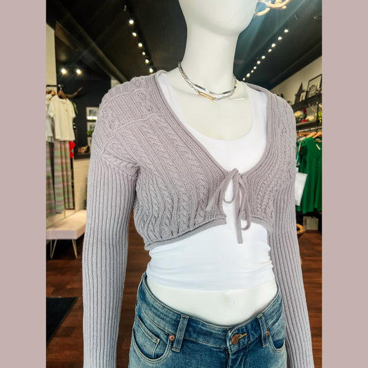 Frye - Women's Mix Crop Stitch Cardigan