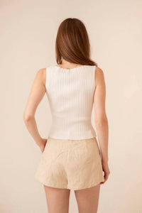 Miou Muse - Sophia Jacquard Shorts