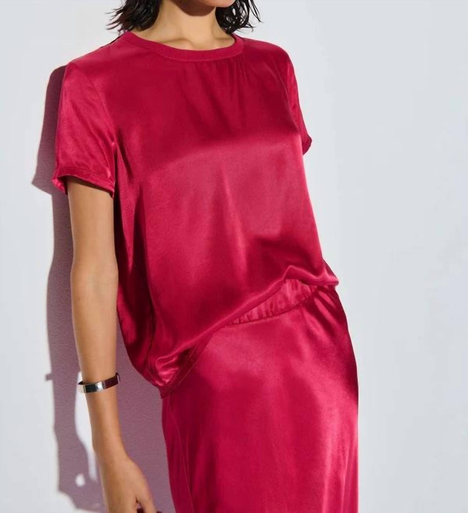 Nation Ltd - Marie Boxy Crop Top