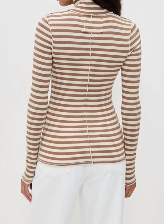 Free People - Good Good Turtleneck Stripe Sweater