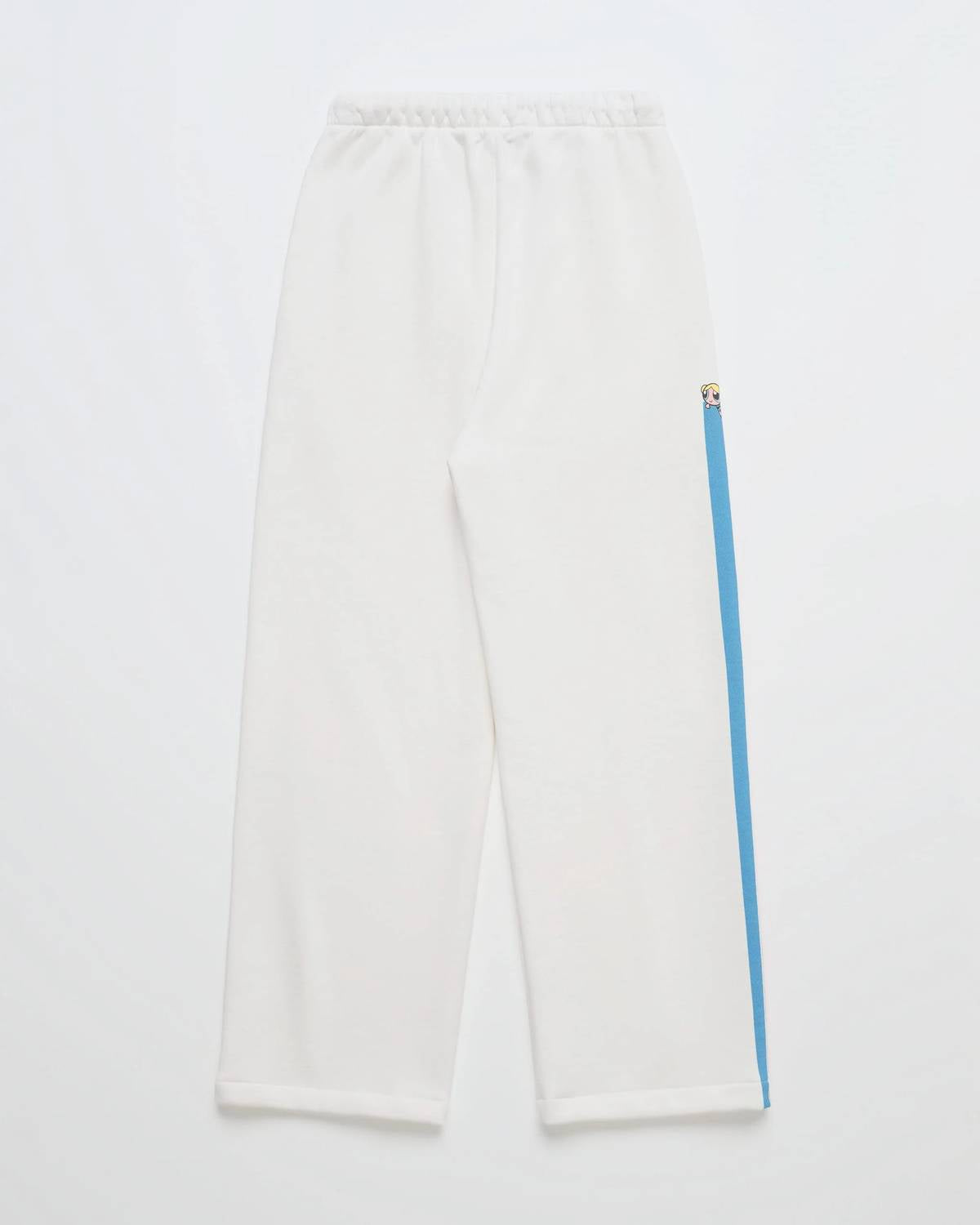Madhappy Powerpuff Girls Straight Leg Sweatpant in white - women's pants - alternate view