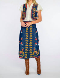 Elizabeth James The Label - Frannie Midi Skirt