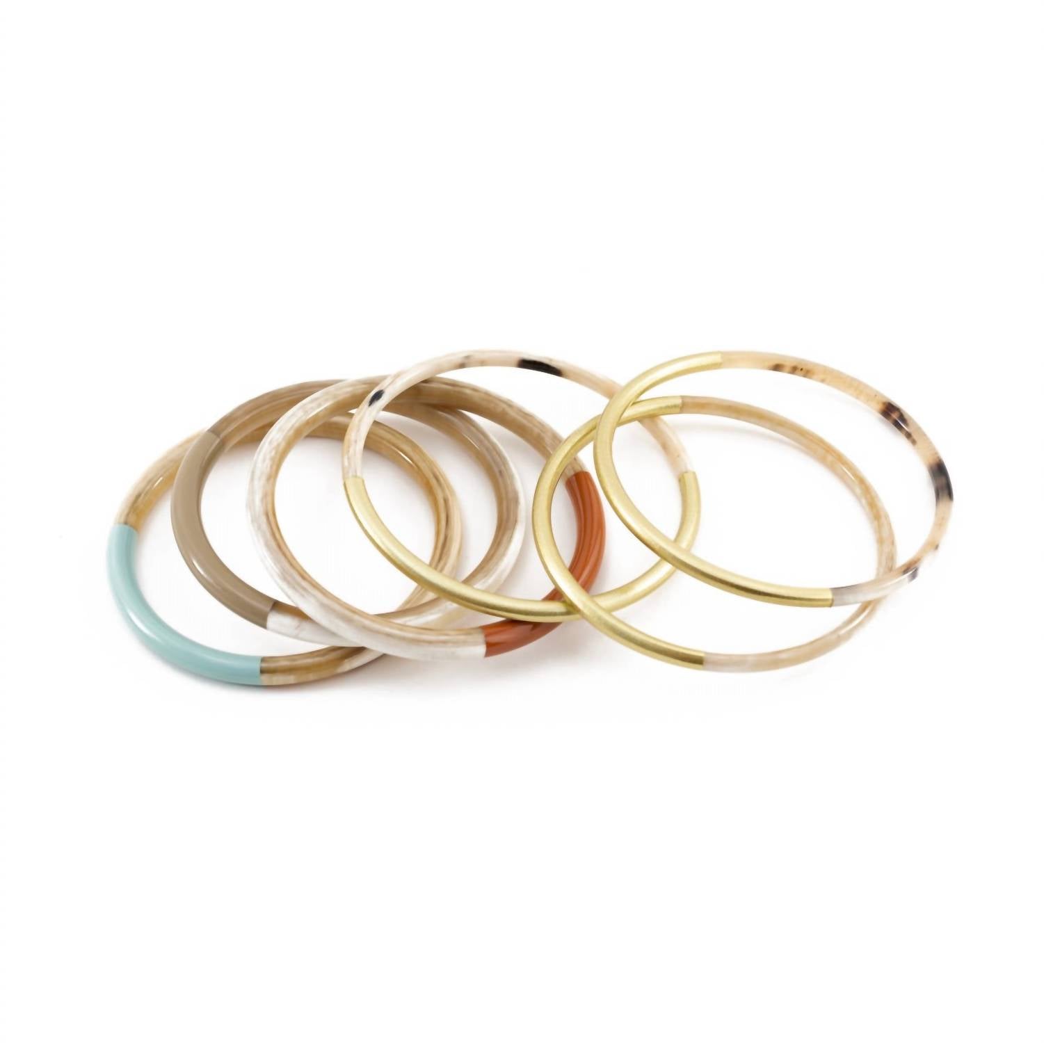 Sunshine Tienda - Women's Autumn Metallic Bangle Set