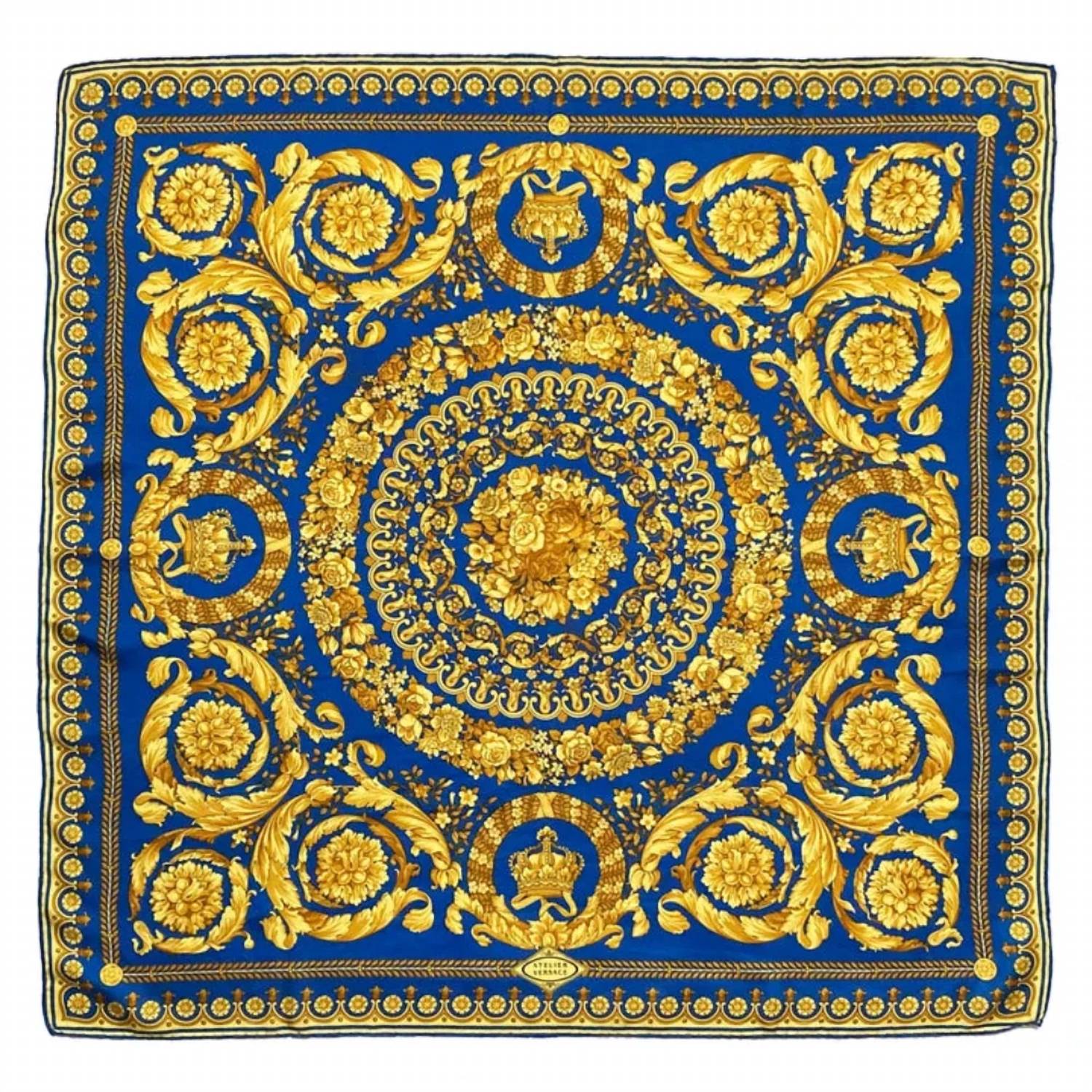 Versace - Women's Baroque-inspired Silk Scarf