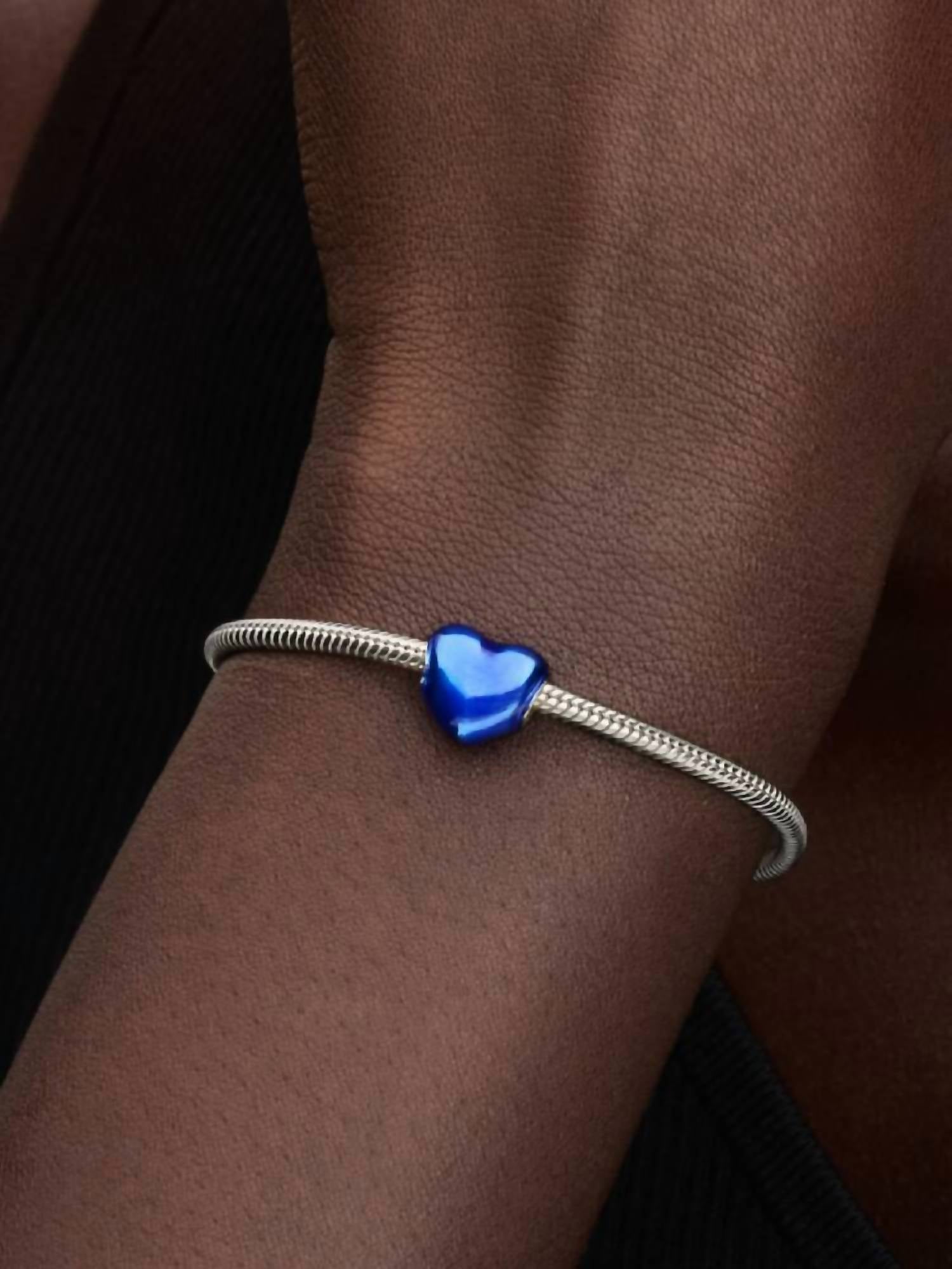 Pandora - Metallic Heart Charm