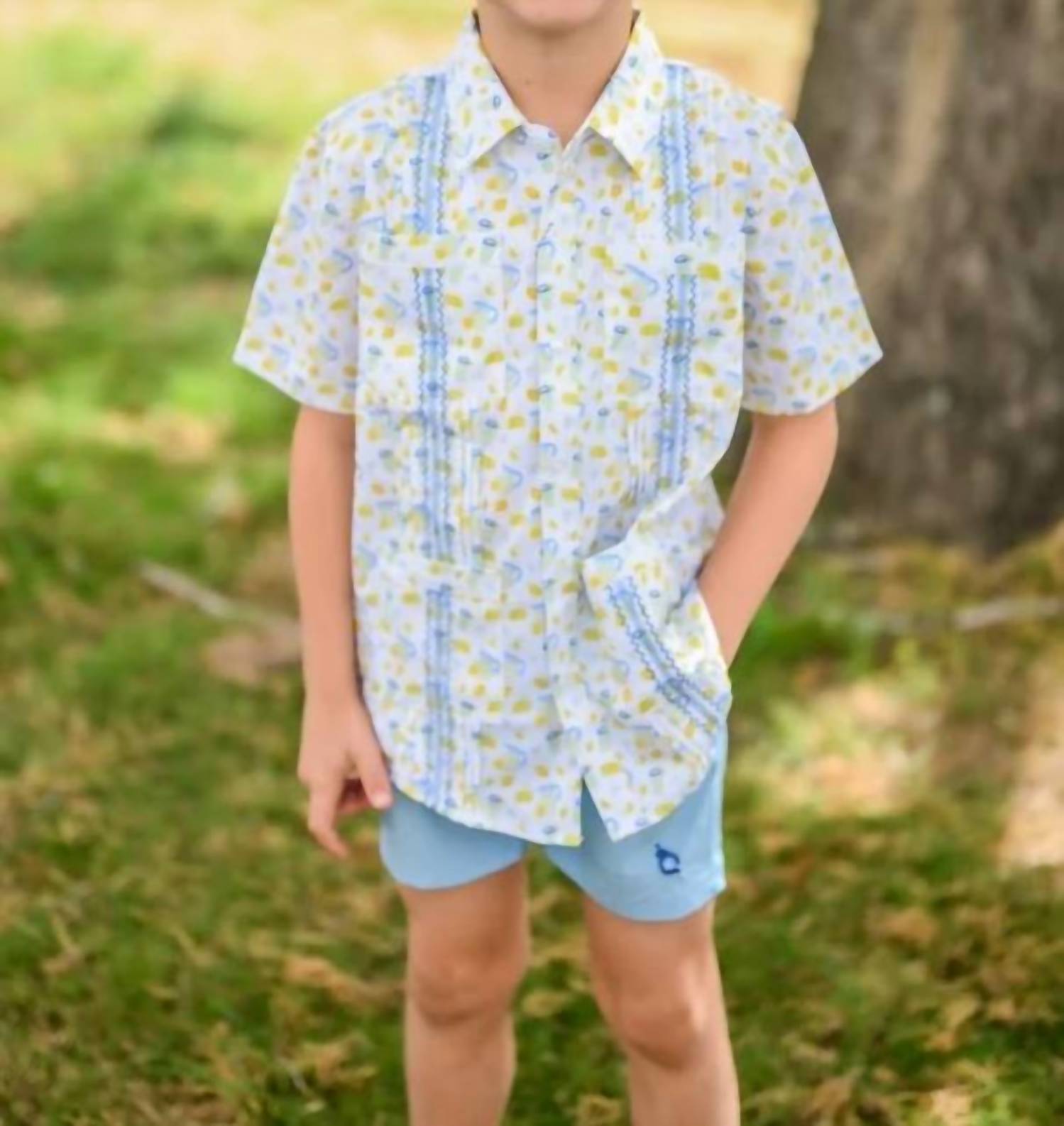 Blue Quail Clothing Co. - Guayabera Shirt
