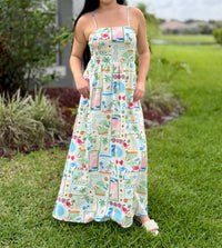 She + Sky - By The Sea Maxi Dress