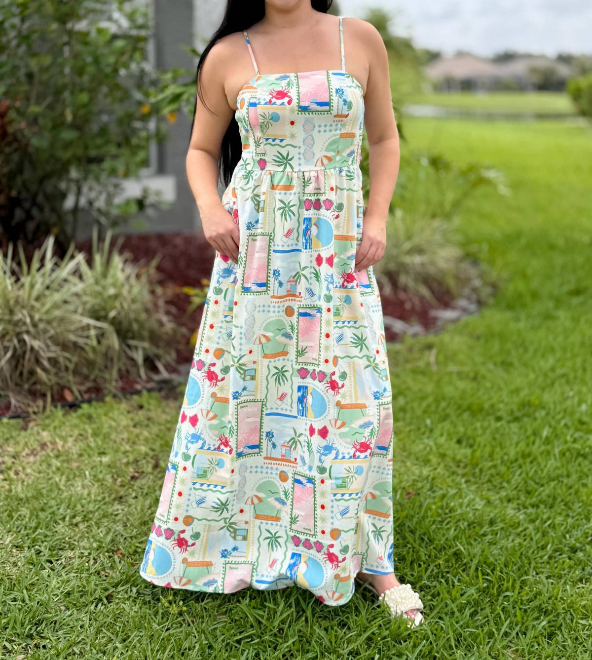 She + Sky - By The Sea Maxi Dress