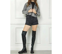 Veveret - Rhinestone Rodeo Denim Jacket