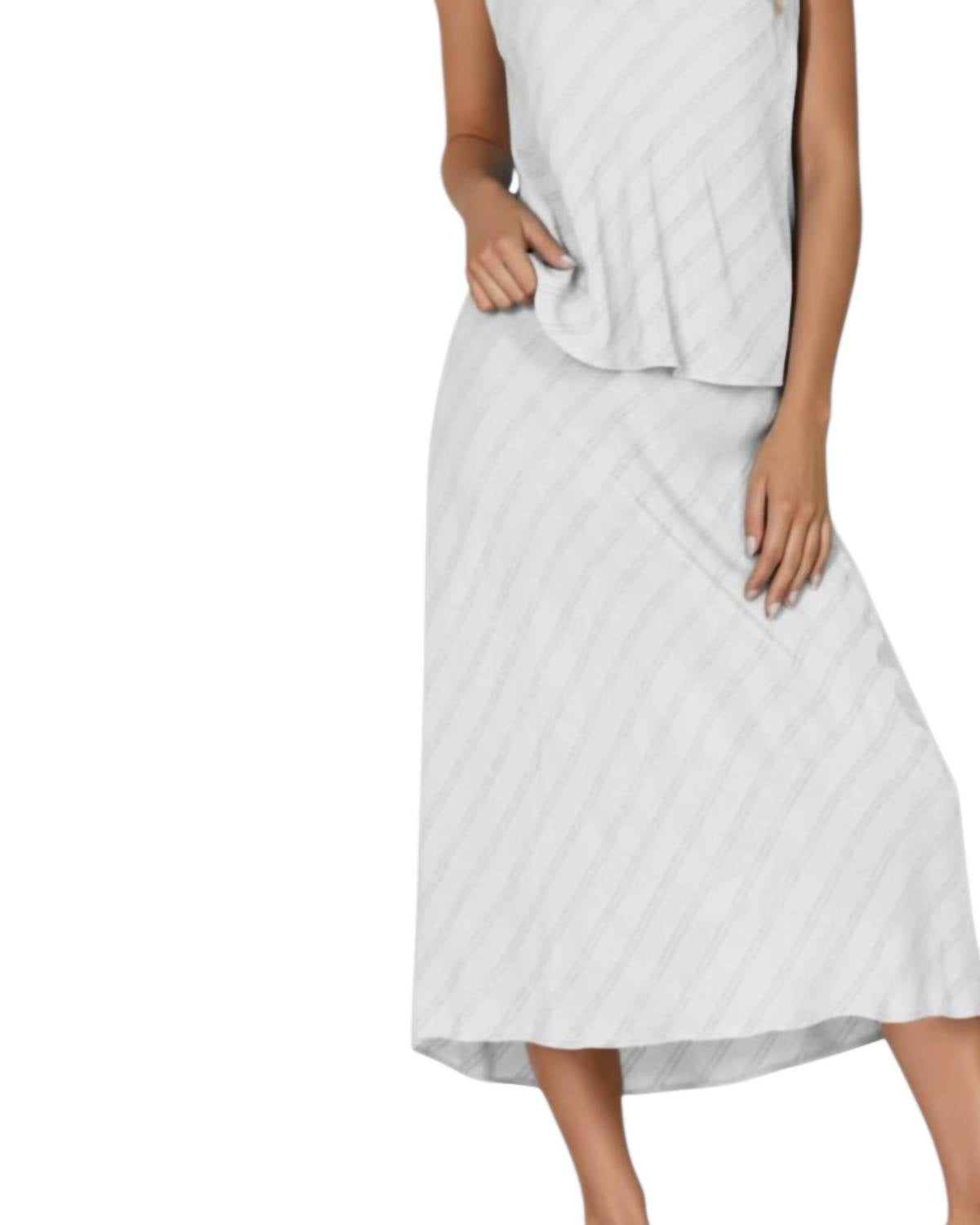 Maven West - FLARED MIDI SKIRT