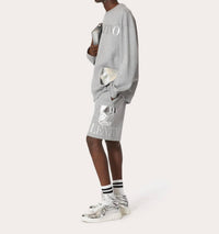 Valentino - Metallic Pockets Embossed Bermuda Shorts