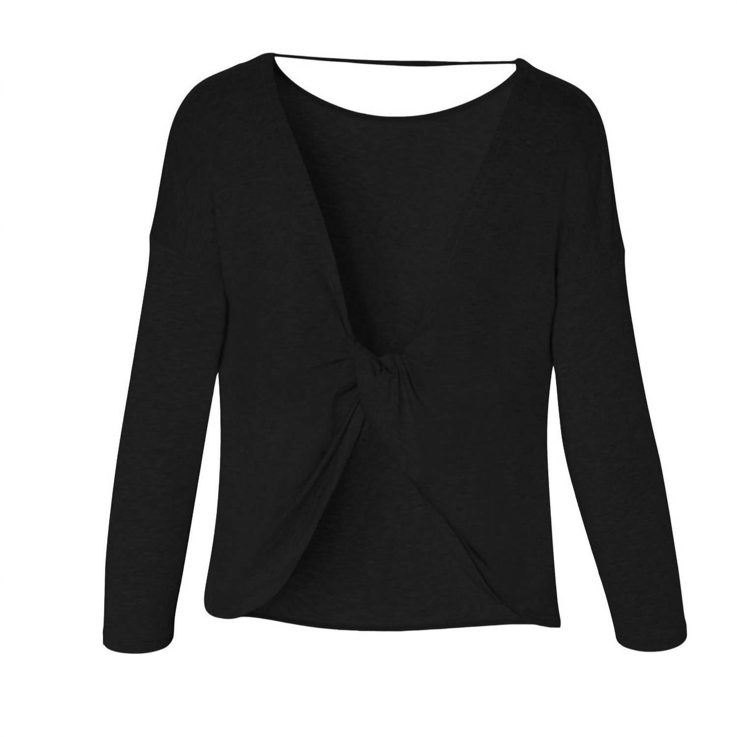 Twelve Eighty Eight - Calypso Long Sleeve Draped Back Top
