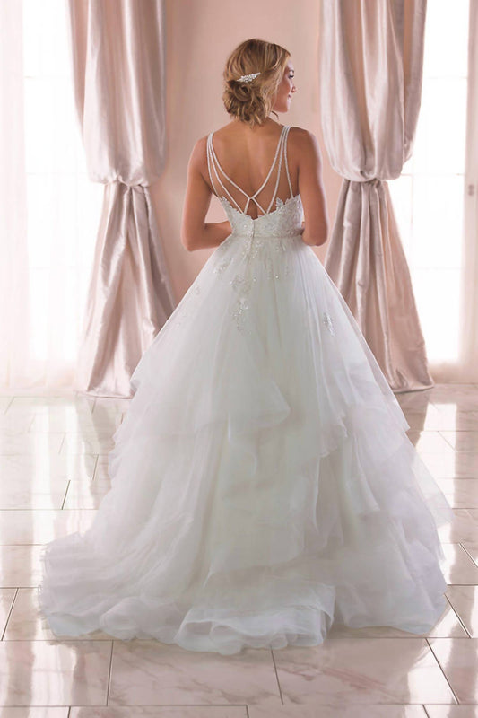 Stella York - Shimmering Sequin Ballgown Wedding Dress