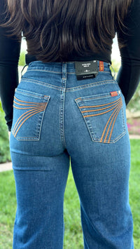 7 For All Mankind - Slim Illusion Ultra High Rise Jeans