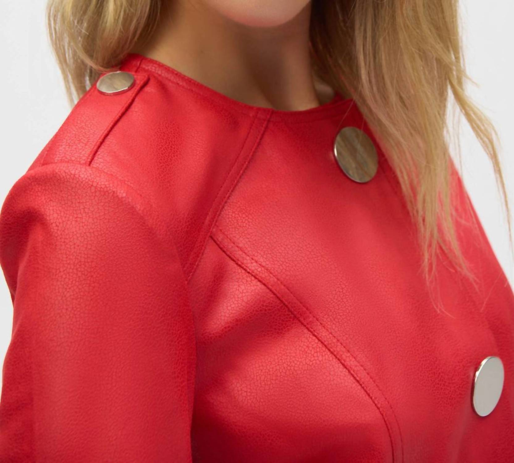 Joseph Ribkoff - Faux Suede Jacket