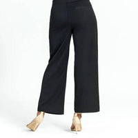 Clara Sunwoo - Woven Twill Zip Closure Wide Leg Pocket Trousers