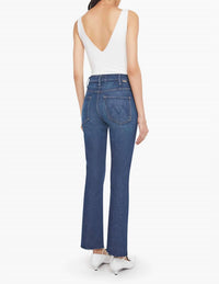 Mother - Hustler Flood Fray Ankle Bootcut Jeans