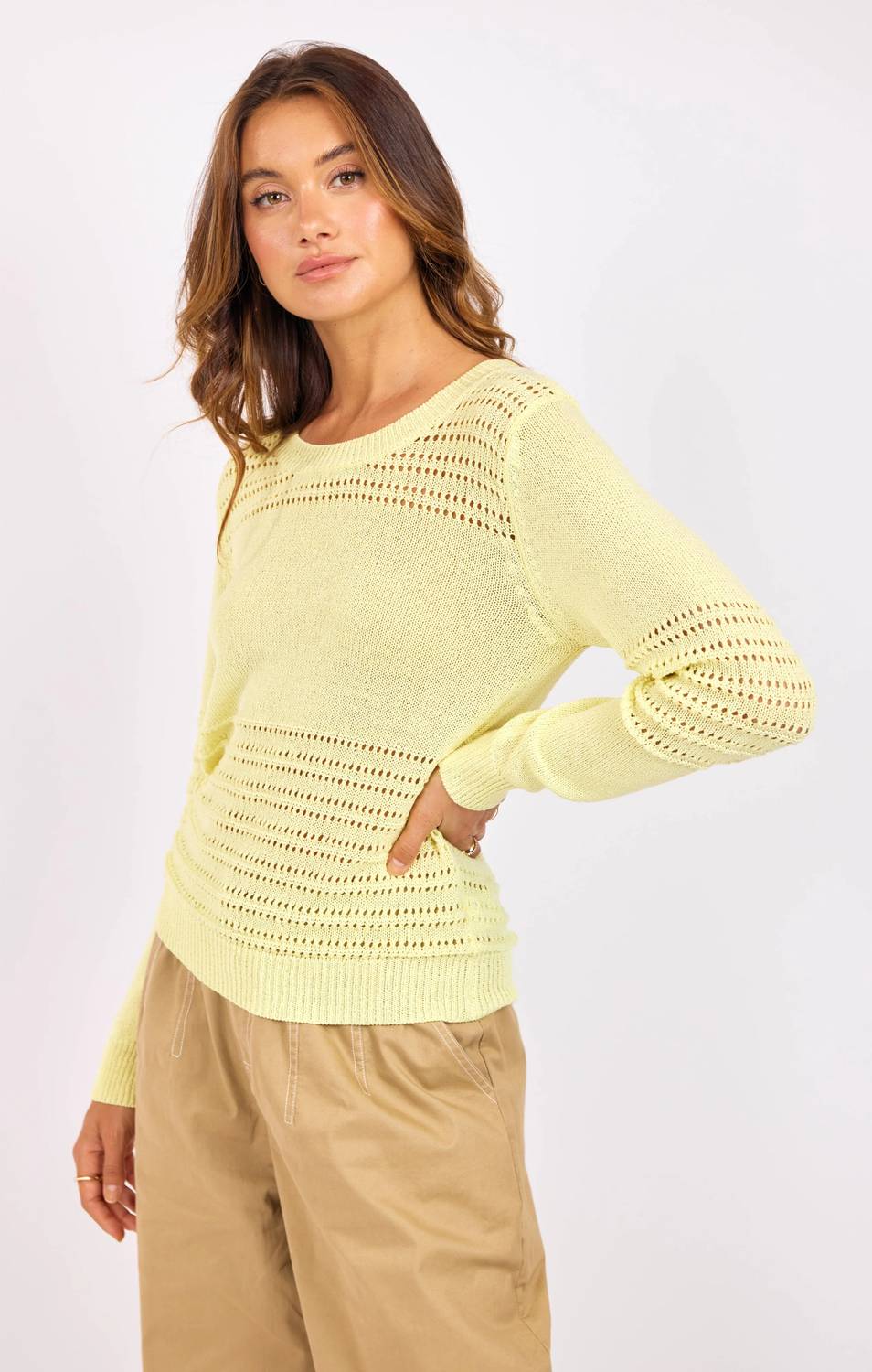 Sage The Label - Nectar Open Stich Sweater