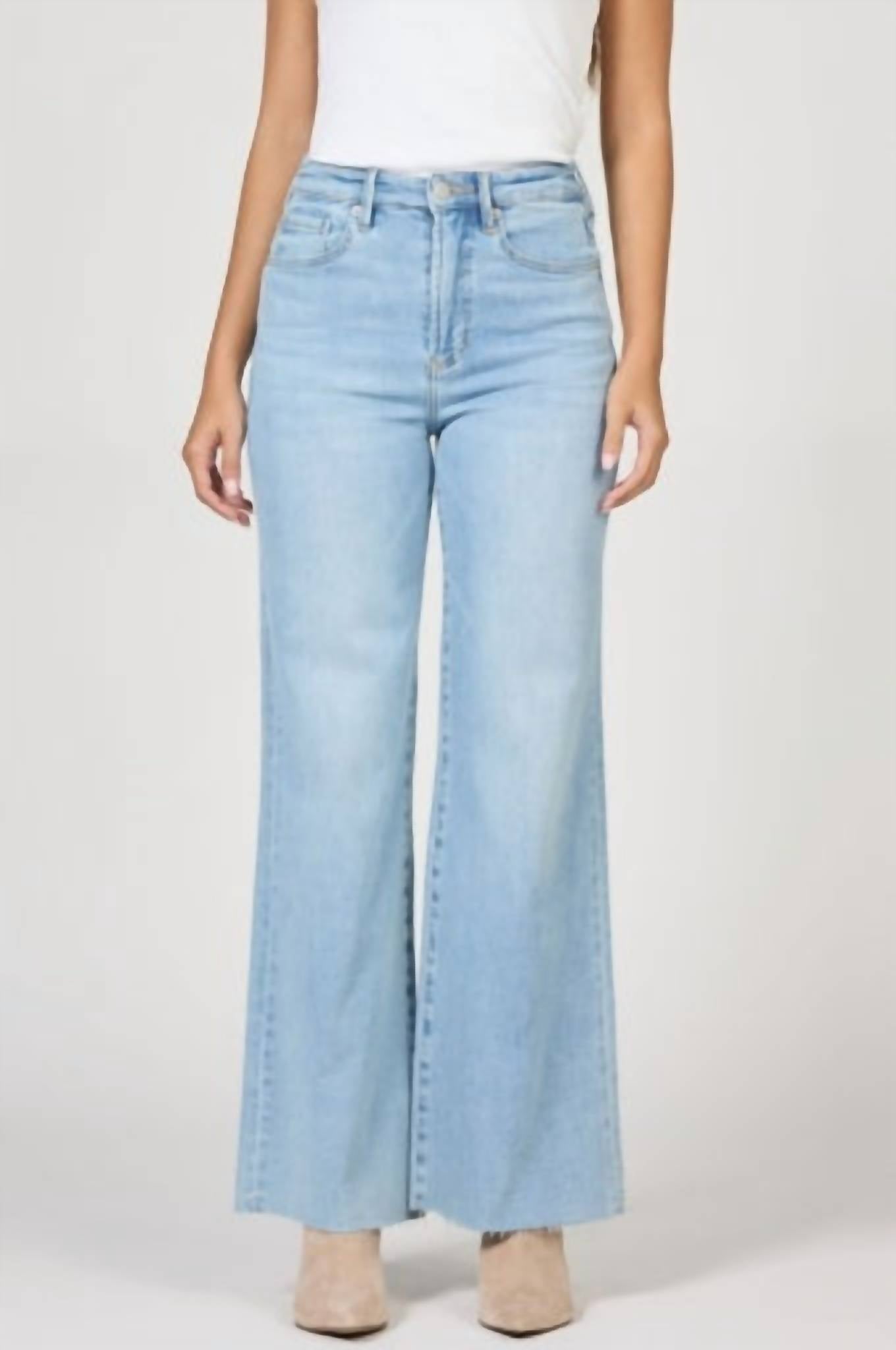 Dear John Denim - Fiona High Rise Wide Leg Jeans