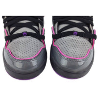 Osiris Girls Nyc 83 Slim Ult Sneaker in charcoal grey purple - kids' sneaker - view 5