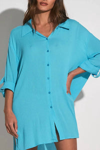 Elan - Boyfriend Shirt Coverup