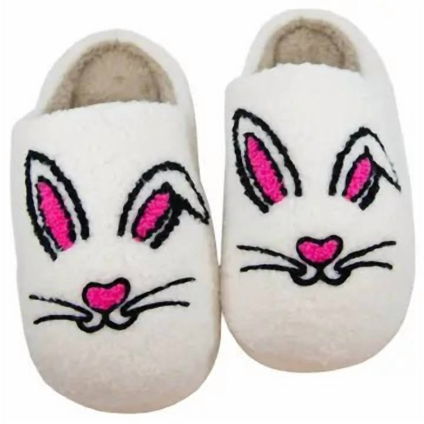 Katydid - Women's Easter Bunny Sherpa Slippers