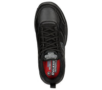 Skechers Women's Sure Track Slip Resistant Shoe in black - women's sneaker - alternate view