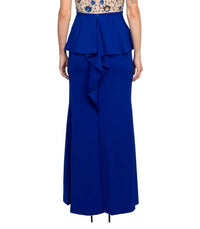 Aidan Mattox - Women's Embroidered Crepe Mesh Dress