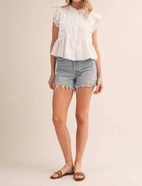 &Merci - The Grace Peplum Top
