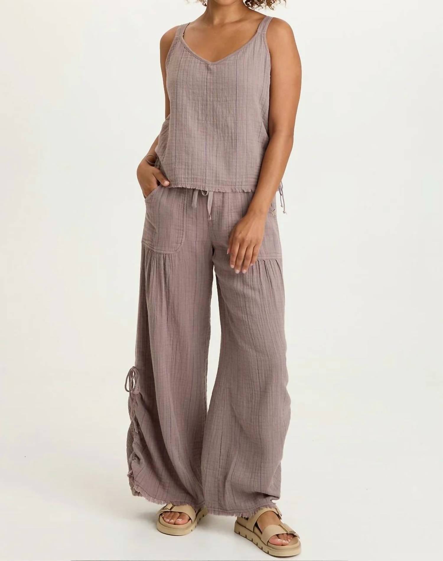 Xcvi - Grethel Strappy Striped Tank Top