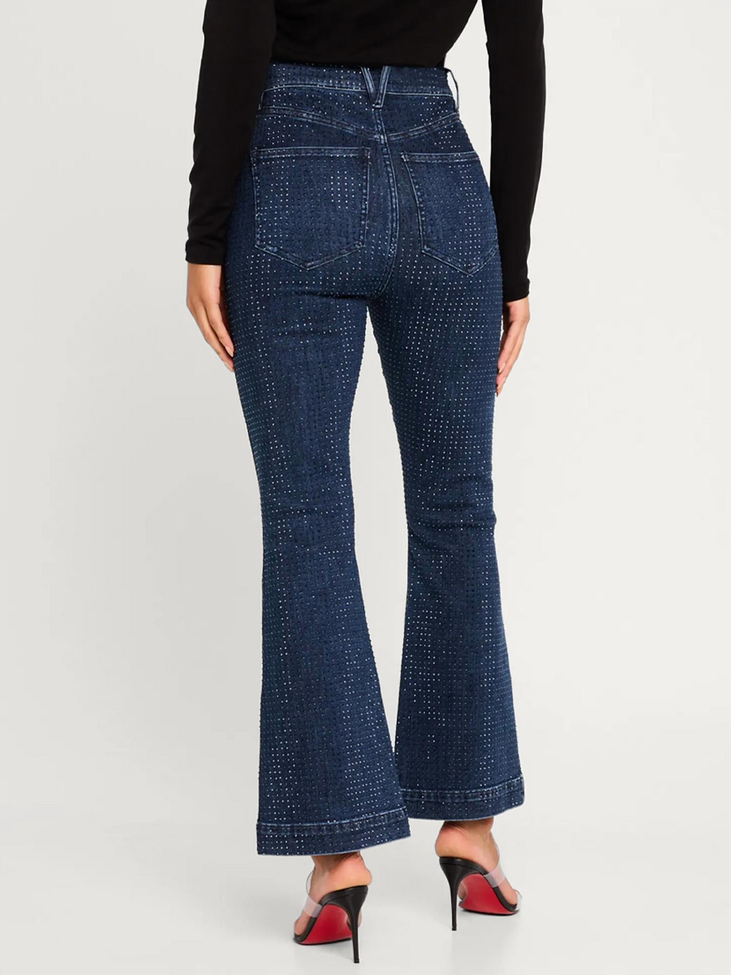 Veronica Beard - Carson High Rise Ankle Flare Jeans
