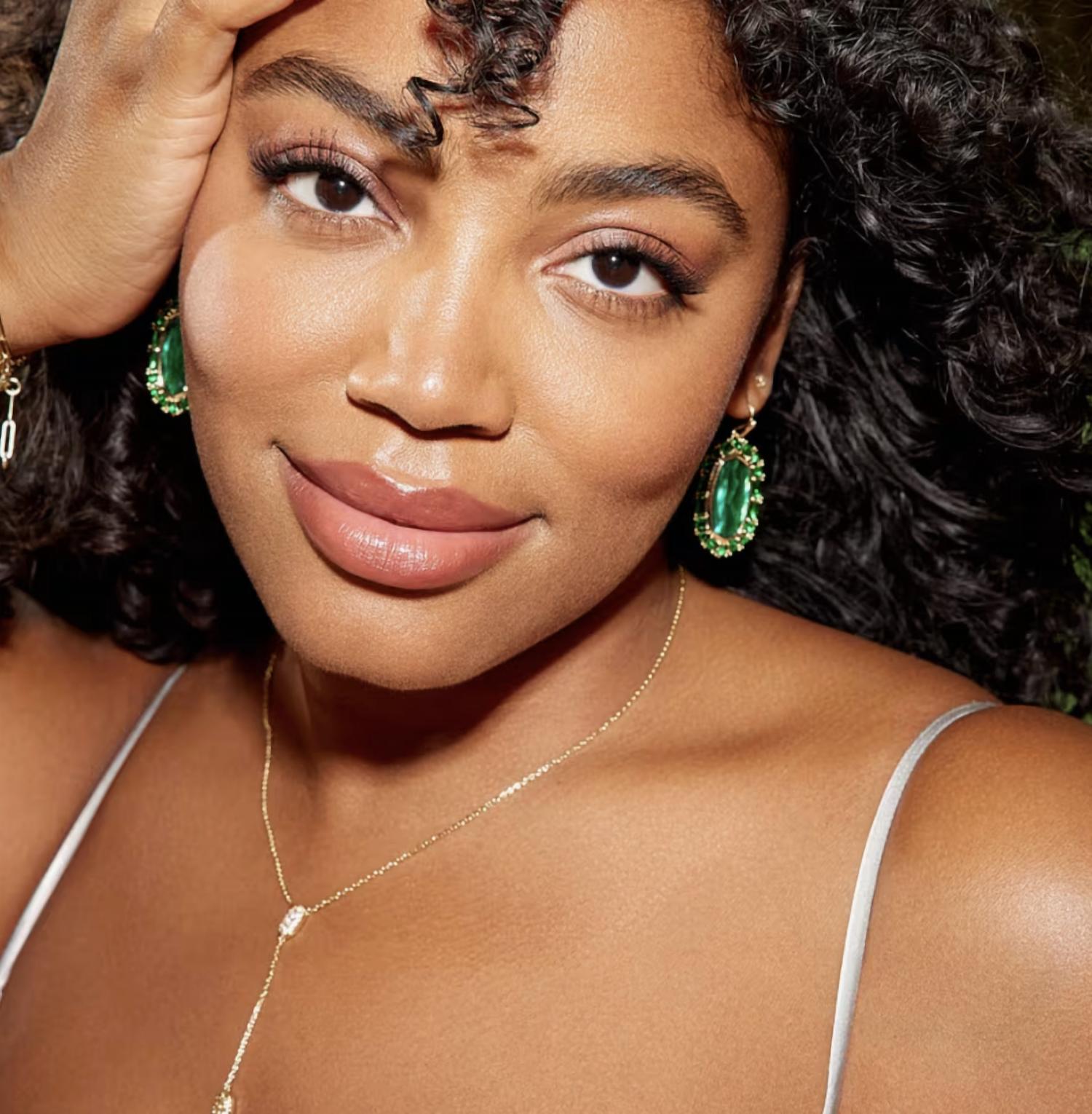 Kendra Scott - Elle Crystal Frame Drop Earrings