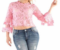 For Her - Women's Lace And Grace Top