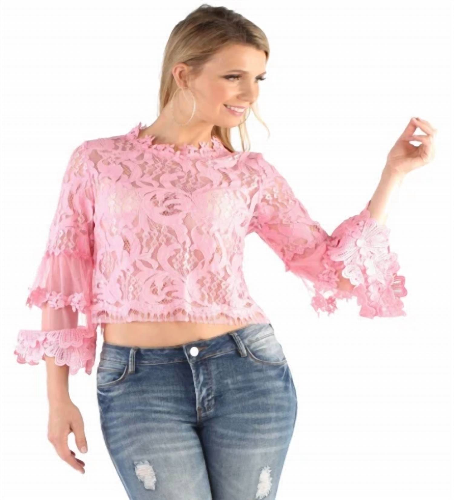For Her - Women's Lace And Grace Top