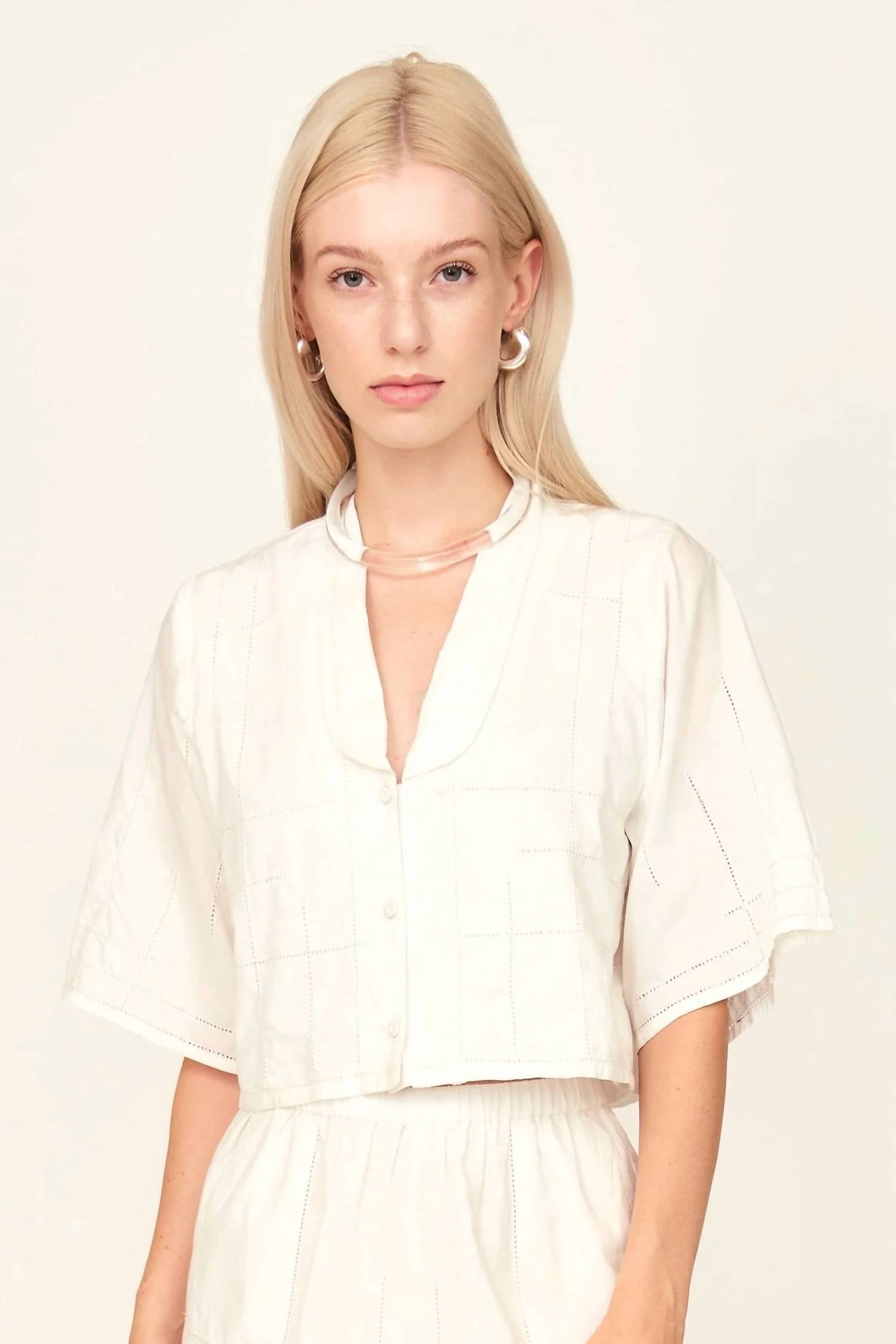 Mirth - Bilbao Crop Shirt