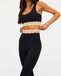 Beach Riot Marin Top in mystic colorblock - women's intimate - alternate view