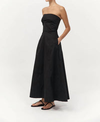 St. Agni - Sculpted Strapless Dress