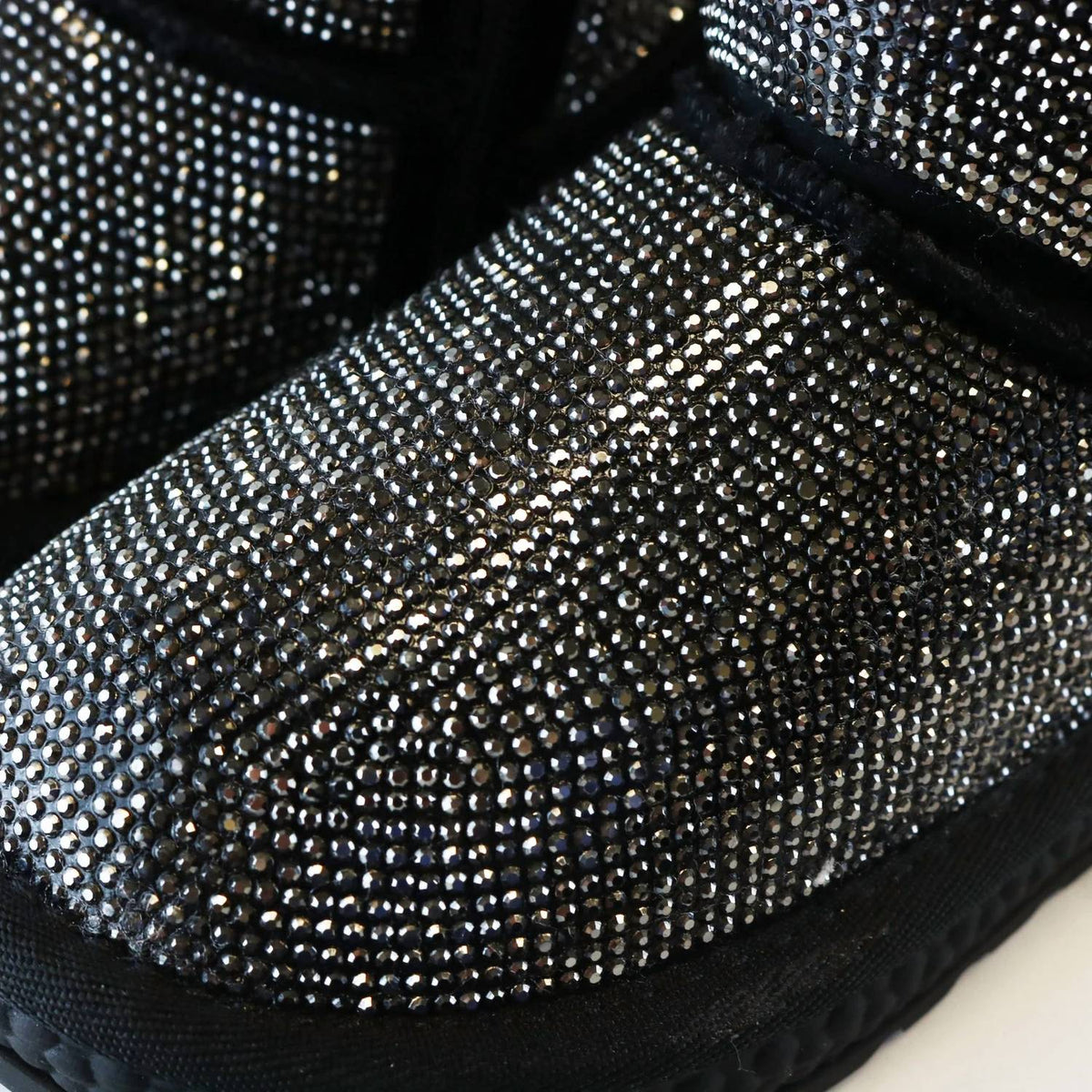 Doe A Dear - Little Girls Holographic Rhinestone Fashion Boots