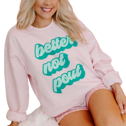 Mugsby - Better Not Pout Sweatshirt