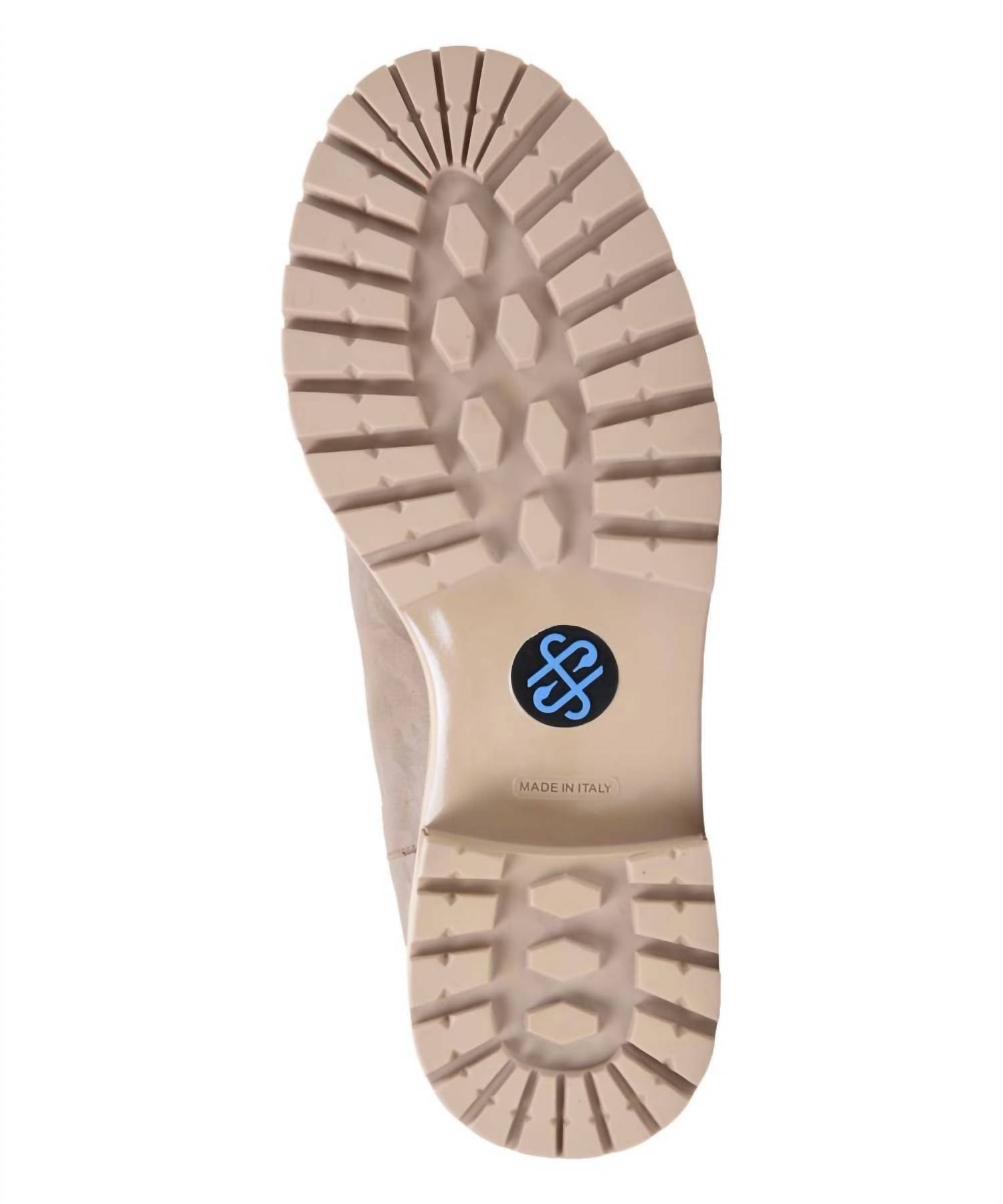 EMILINA WEATHERPROOF SHEARLING MOTO BOOT