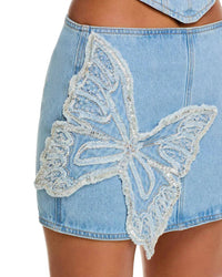 Patbo - Camila Coelho Denim Skirt