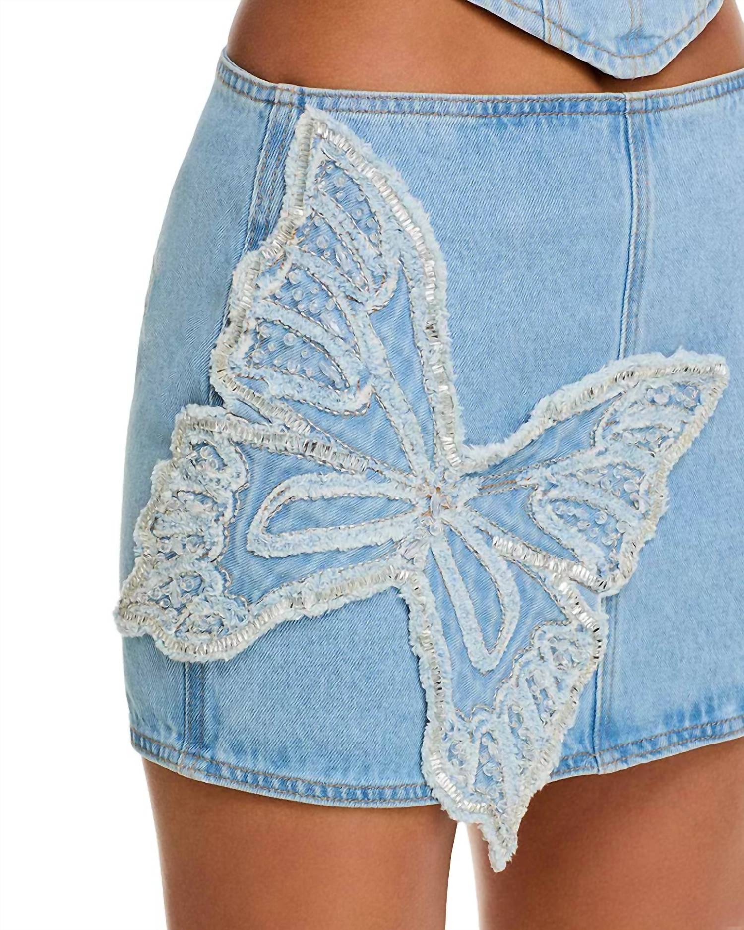 Patbo - Camila Coelho Denim Skirt