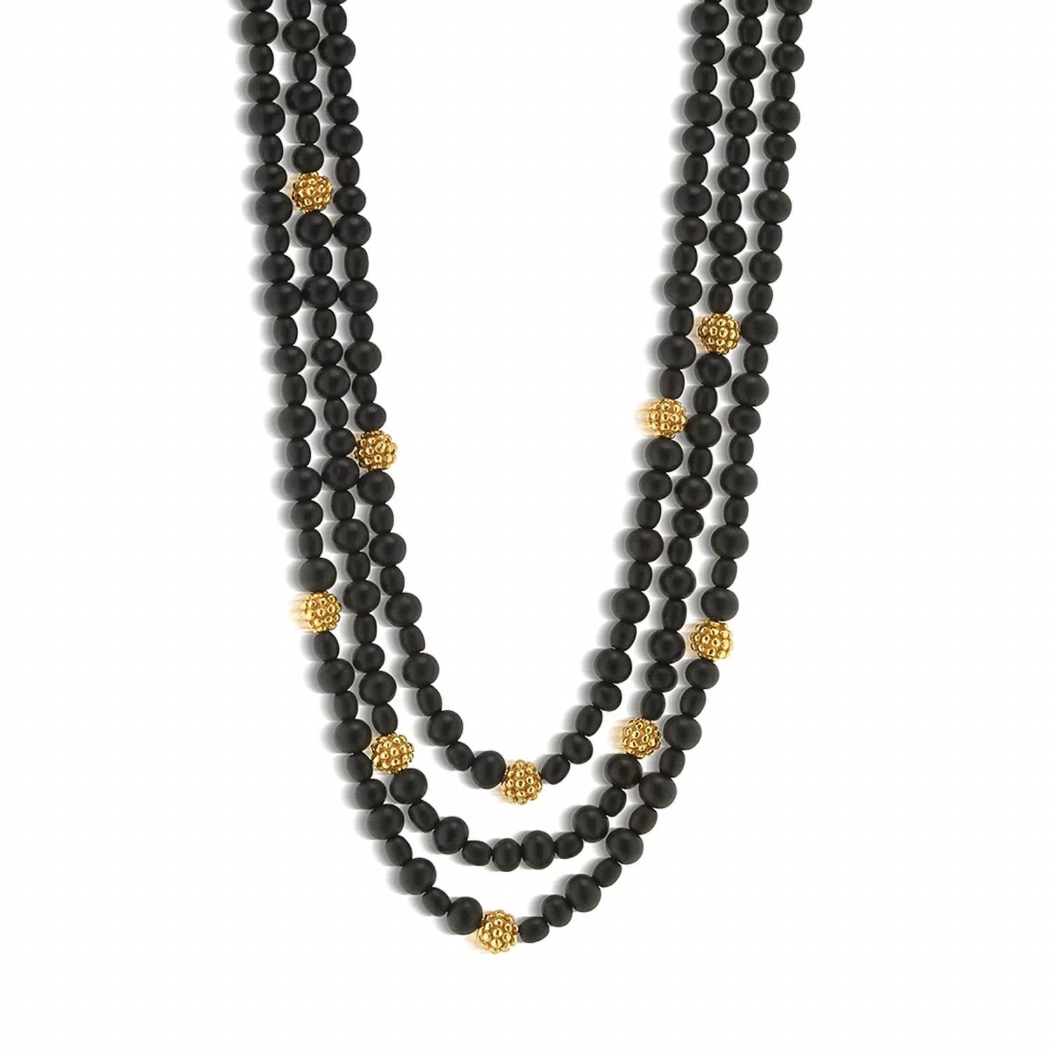 Capucine De Wulf - Women's Berry Triple Strand Necklace