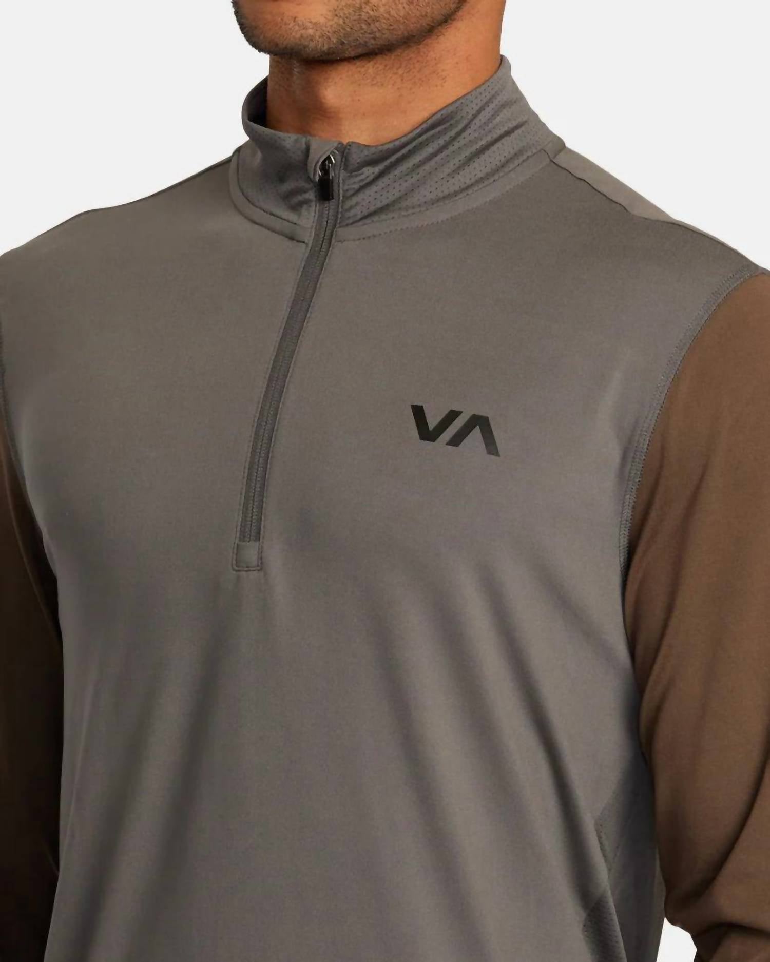 Rvca - Sport Vent Half Zip Pullover
