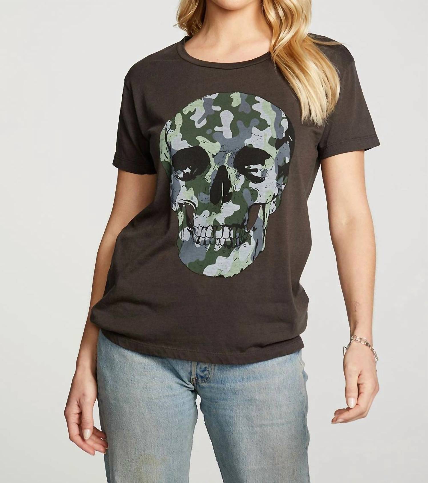 Chaser - Camo Skull Tee