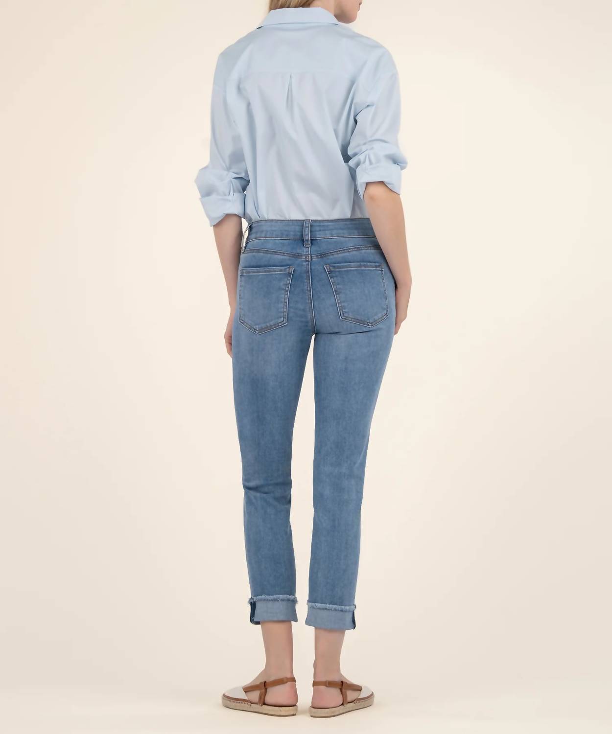 Kut From The Kloth - Amy Crop Straight Leg Jeans