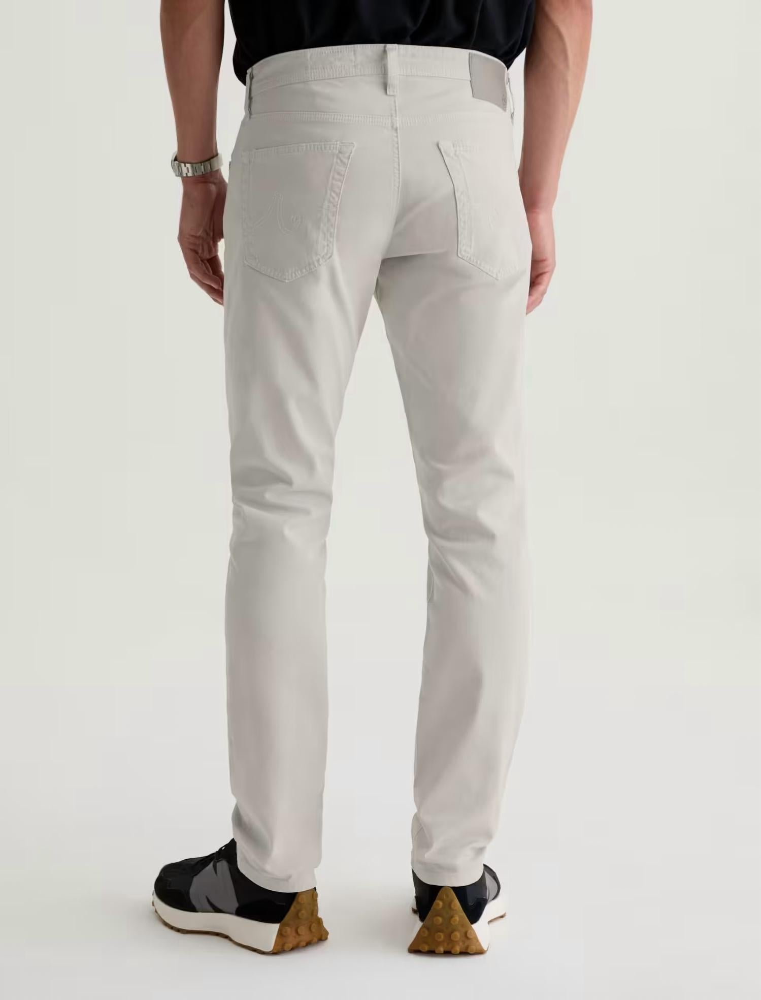 Ag Jeans - Everett Slim Straight Sueded Jeans