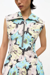 Ganni - Floral Printed Mini Dress