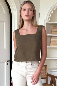 Emerson Fry - Roma Square Neck Top
