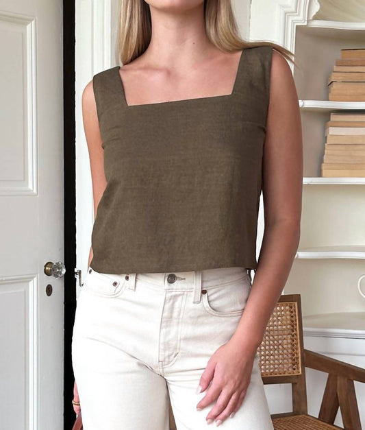 Emerson Fry - Roma Square Neck Top